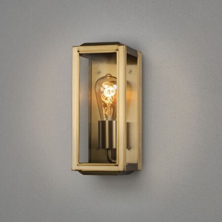 Konstsmide Moderne buiten wandlamp Carpi 18 cm brons