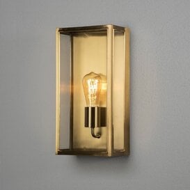 Buiten wandlamp Carpi brons 40 cm