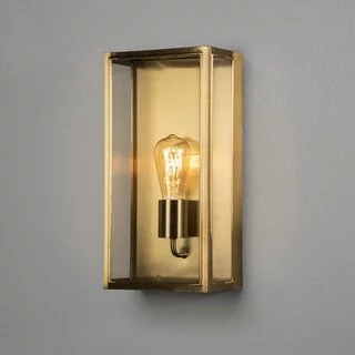 Buiten wandlamp Carpi brons 40 cm