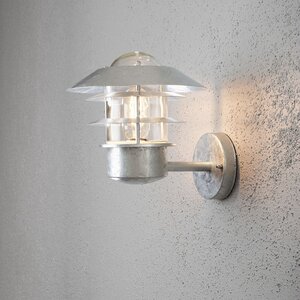 Konstsmide Klassieke buiten wandlamp Modena opwaarts 24 cm staal