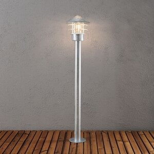 Konstsmide Moderne staande buitenlamp Modena 1-lichts staal