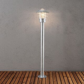 Staande buitenlamp Modena 1-lichts staal 98 cm