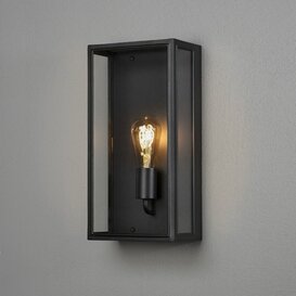 Buiten wandlamp Carpi zwart 40 cm