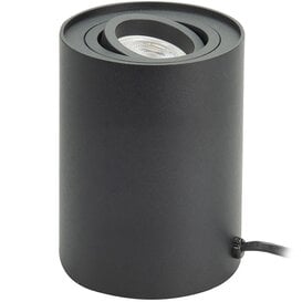 Tafellamp Rebel GU10 rond zwart
