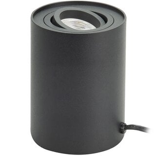 Tafellamp Rebel GU10 rond zwart