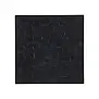 Wandpaneel- Zwart - 90 x 90 cm - Mud