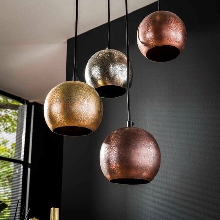 BelaLuz Design Moderne hanglamp Circo 6-lichts getrapt