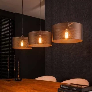 Hanglamp Mite 3-lichts charcoal