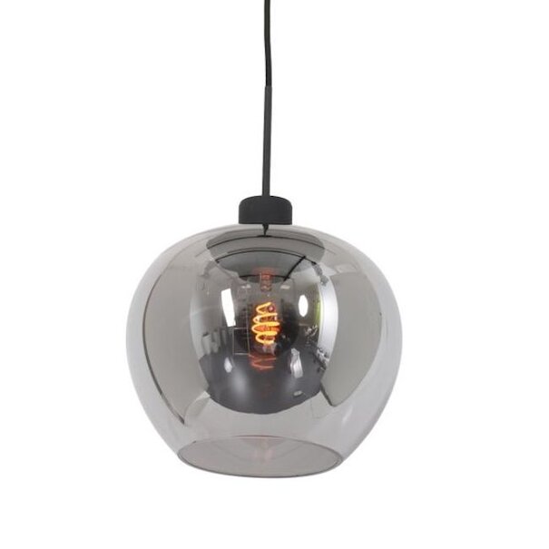 Steinhauer Moderne - Hanglamp - Zwarte Smoke - 1 Lichts - Lotus