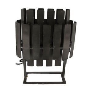 BelaLuz Industriële Vintage tafellamp Prigi 1-lichts zwart