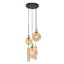 Moderne - Design - Hanglamp - 5-lichts - Goud - Bollique