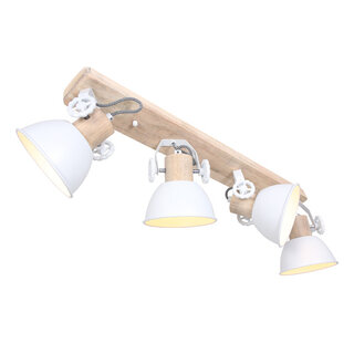 Opbouwspot Gearwood 4-lichts wit