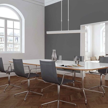 Steinhauer Moderne hanglamp Zelena 115 cm staal Dim to Warm