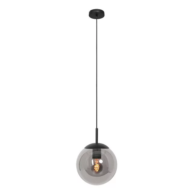 Hanglamp Bollique 1-lichts smoke 25 cm