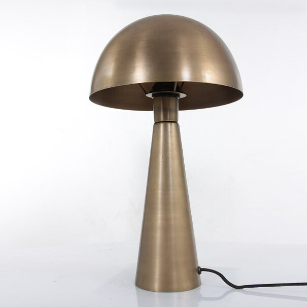 Steinhauer Industriële - Klassieke - Tafellamp - Brons - 42 cm - Pimpernel