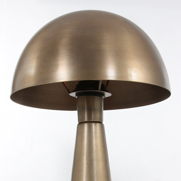 Steinhauer Industriële - Klassieke - Tafellamp - Brons - 42 cm - Pimpernel