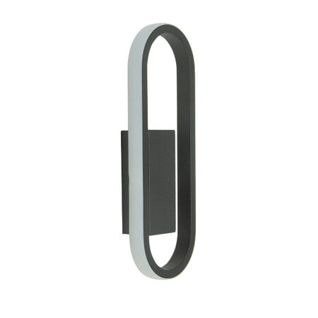 Highlight Moderne Design wandlamp Anello 1-lichts zwart