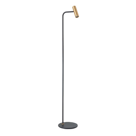 Highlight Moderne hotel chique vloerlamp Trend 1-lichts zwart