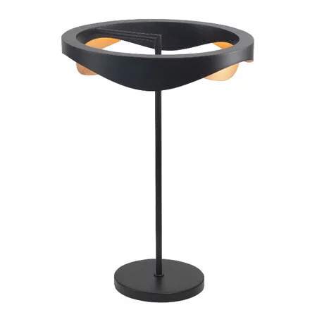 Highlight Moderne Design Tafellamp Ascoli zwart goud