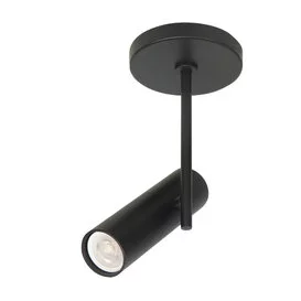 Opbouwspot Trend 1-lichts zwart