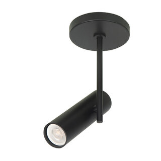 Opbouwspot Trend 1-lichts zwart