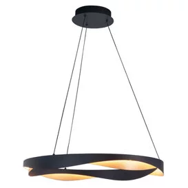 Hanglamp Ascoli Ø64 cm zwart goud