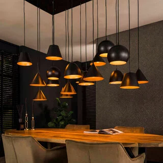 Hanglamp Giant 18-lichts charcoal