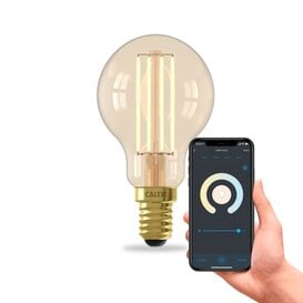 Calex Smart E14 Kogel Amber