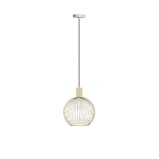 Hanglamp Wire 1-lichts Ø30 cm mat zand