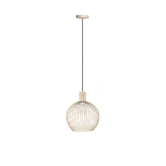 Hanglamp Wire 1-lichts Ø30 cm mat zand