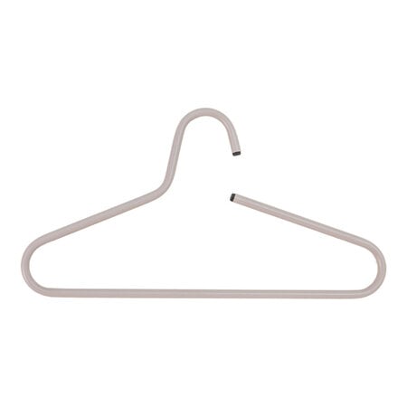BelaLuz Moderne Kledinghangers Polo Silky taupe staal