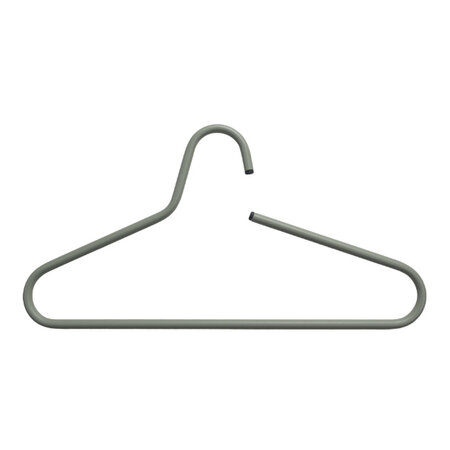 BelaLuz Moderne Retro Kledinghangers Polo Dusty Green staal