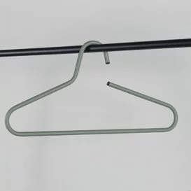 Kledinghangers Polo set van 5 Dusty Green Staal