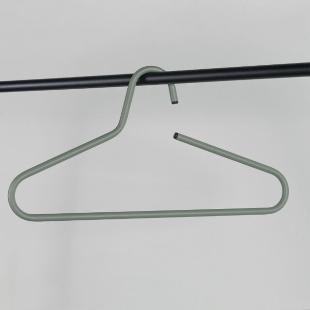 Kledinghangers Polo set van 5 Dusty Green Staal