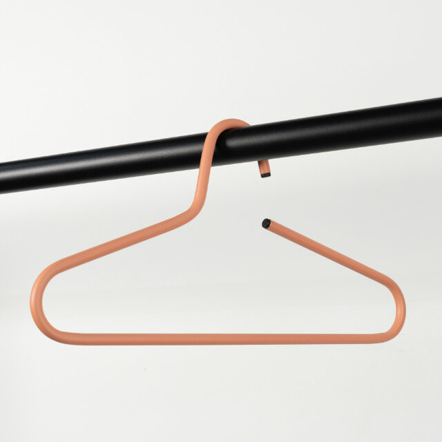 Kledinghangers Polo set van 5 Clay Terra Staal
