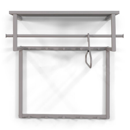 BelaLuz Moderne Industriële kapstok Rizzoli Silky taupe