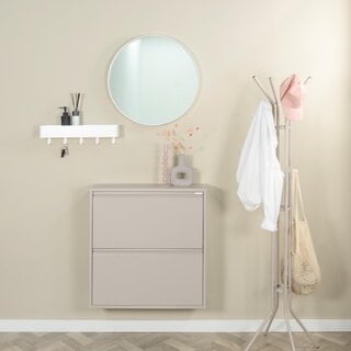 Schoenenkast Billy 2 Silky Taupe