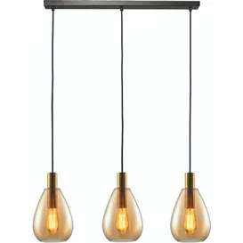 Hanglamp Dorato 3-lichts goud