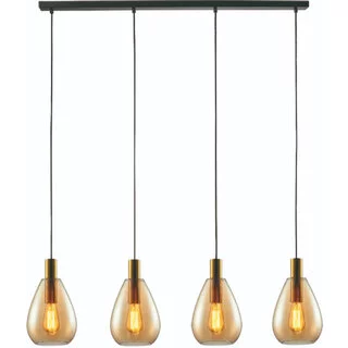 Hanglamp Dorato 4-lichts goud