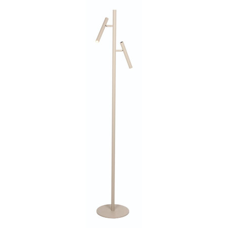 Freelight Moderne Scandinavische vloerlamp luogo 2-lichts Creme