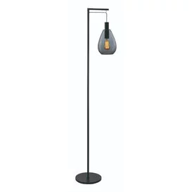 Vloerlamp Dorato 1-lichts Zwart