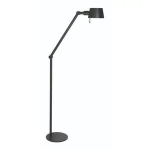 Freelight Moderne Industriële vloerlamp Sovrano 1-lichts zwart