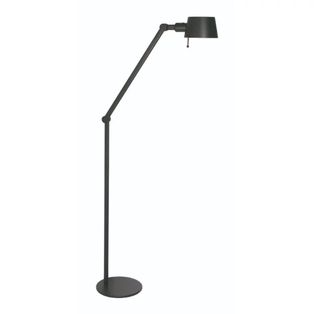 Vloerlamp Sovrano 1-lichts zwart