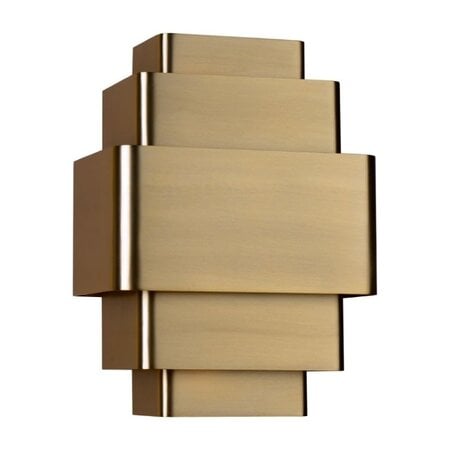 Artdelight Moderne Design wandlamp Layers 3-lichts goud