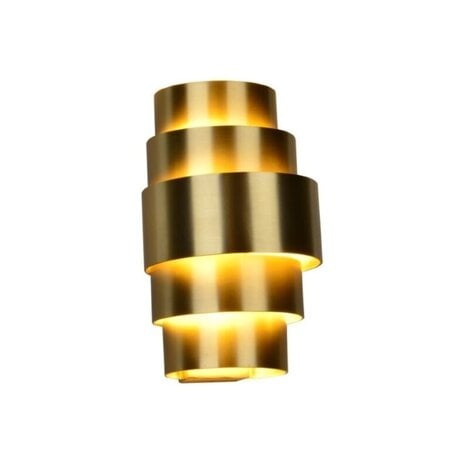 Artdelight Modern Hotel Chique wandlamp Rolls 2-lichts brons