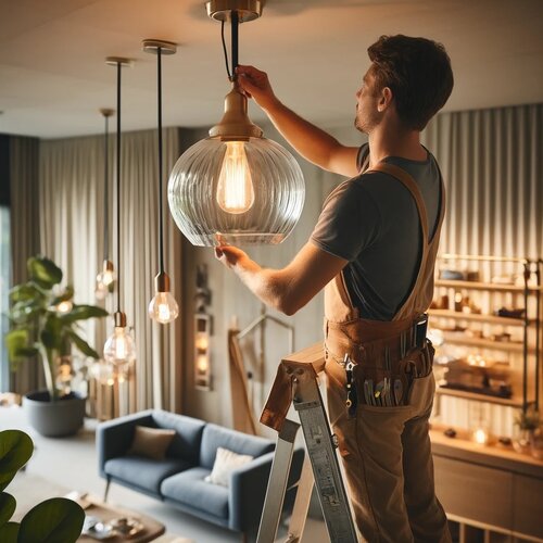 Hoe hang je een lamp op? Wij nemen je stap voor stap mee