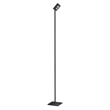 ETH Moderne vloerlamp Jake 1-lichts zwart