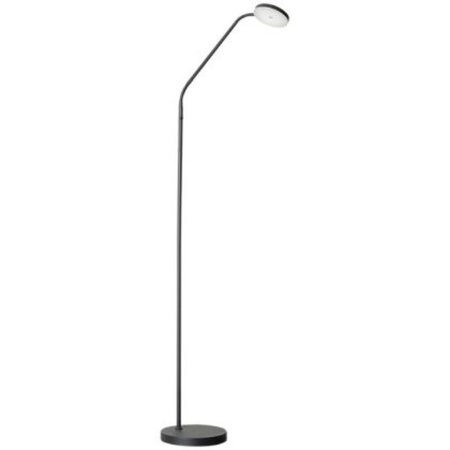 ETH Moderne vloerlamp Duuk zwart oplaadbaar
