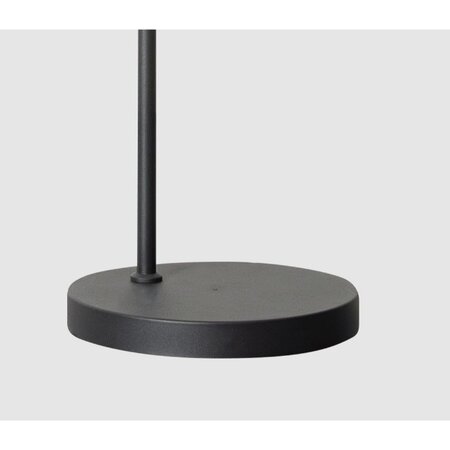 ETH Moderne vloerlamp Duuk zwart oplaadbaar