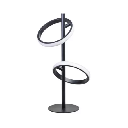 ETH Modern design tafellamp Jaimy 2-lichts zwart
